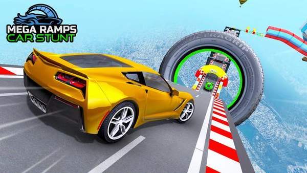 Mega Ramp Car Stunts v1.1:3D赛车游戏中文免费下载 Mega Ramp Car Stunts v1.1:3D赛车游戏中文免费下载